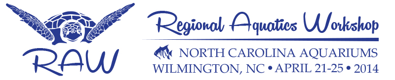 RAW logo.  NC Aquarium 2014